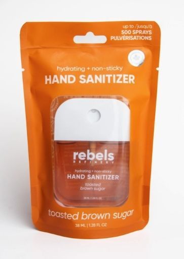 Picture of REBELS REFINERY HAND SANITIZER - TOASTED BROWN SUGAR 38ML